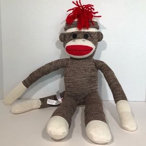 NWOT SCHYLLING - Classic Sock Monkey Soft Plush